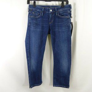 Citizens of Humanity Cropped Jeans Size 26 Style 1471-460 Cut 30409